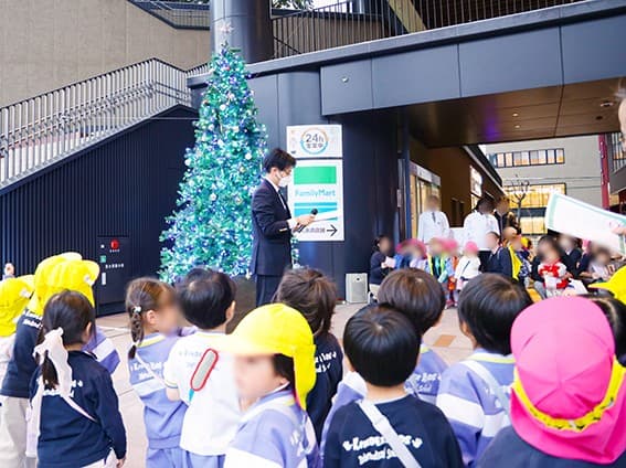 地域に広がる冬の灯り 第3回i-Mallクリスマスツリー点灯式