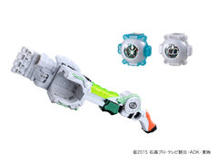 「仮面ライダーネクロム」の新たな武器が登場　“ガンガンキャッチャー“を期間限定で予約受付開始