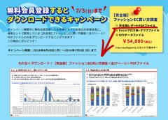 有名ECサイトから急成長通販サイトまでを網羅した調査レポートが7月3日まで無料でダウンロード可能！