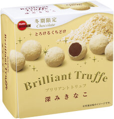 ブルボン、とろけるくちどけがもたらす素材の味わいチョコ“ブリリアントトリュフ”2品を12月20日(火)に新発売！