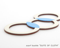 scarf buckle “SUITE OF CLOTH”［月］