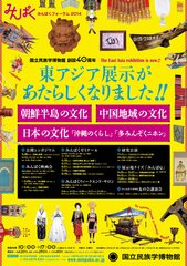 みんぱく東アジア展示ポスター