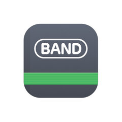 「BAND」ロゴ