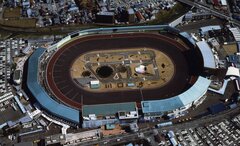 決戦の舞台、川口オートレース場