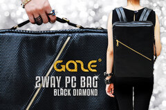 GAZE 2WAY PCバッグ Black Diamond