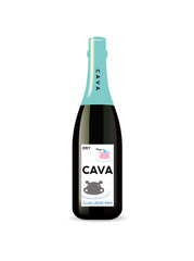 『CAVA Hippo cuvee UENO M44』ボトル