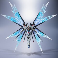 ロボット完成品フィギュアの最高峰「METAL BUILD」最新作ストライクフリーダムガンダム“光の翼”の超立体演出オプションセットが登場