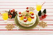 今年のクリスマスはこれに決まり！華やかな「ケーキすし」の提案　サンタクロースやブッシュ・ド・ノエルをモチーフとしたおすし～ 新しいおすしの魅力を発信「広がる！SUSHI＋(プラス)」キャンペーン ～