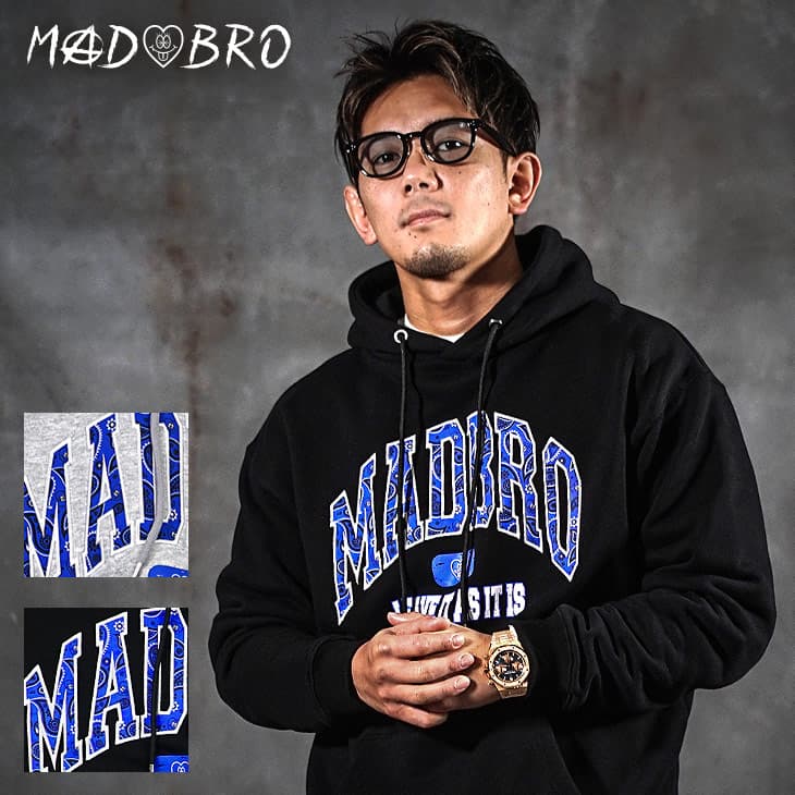 皇治選手プロデュースブランド『MADBRO』 が1月20日に新作アイテム5点を発売。