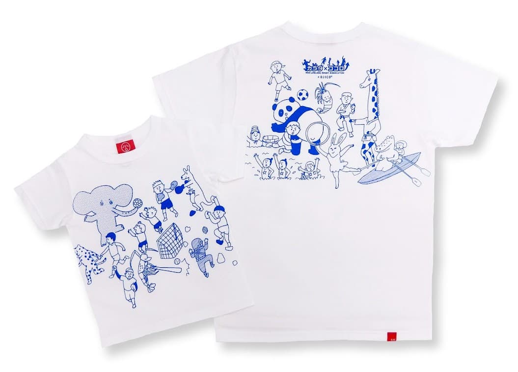 Tシャツの「OJICO」がNPO法人三重県生涯スポーツ協会のオリジナルTシャツを製作