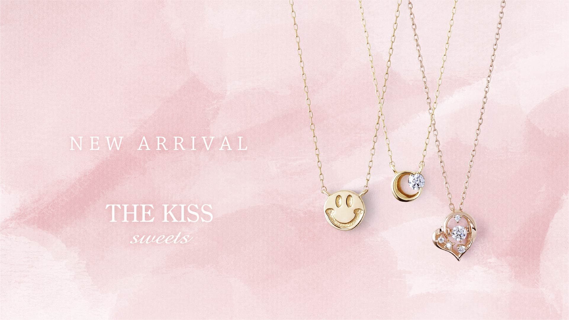 11/6（土）《THE KISS sweets》新作レディースネックレス発売