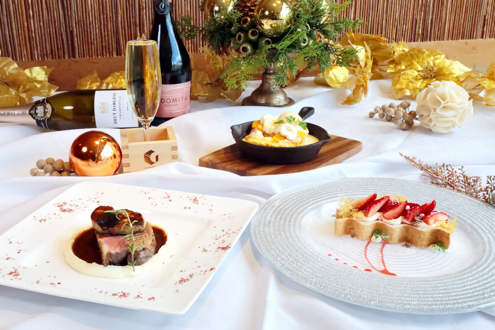 限定7日間!高級感そのまま、5,000円のお得なクリスマスディナー販売