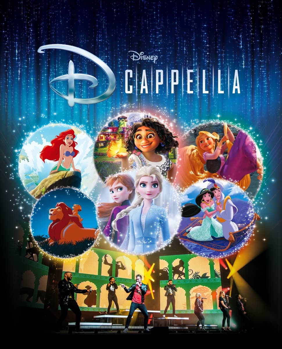 ディズニー公式アカペラグループ 「ディカペラ（DCAPPELLA）」 3年振りの来日公演決定!!