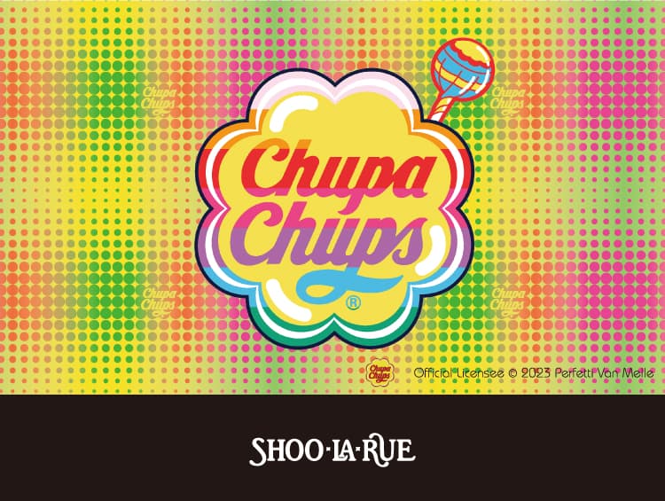 SHOO･LA･RUE（シューラルー） 「Chupa Chups（チュッパチャプス）との初のコラボアイテムを 12月18日（月）より発売！