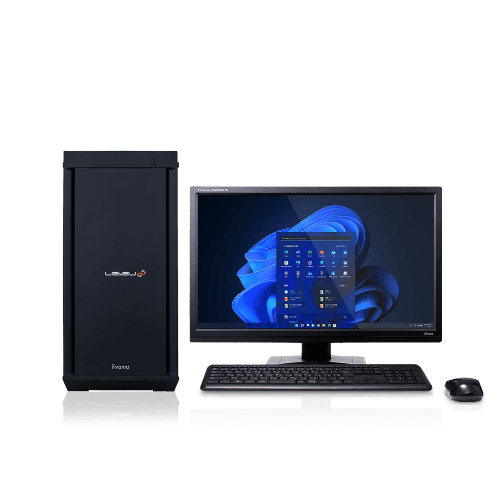 ゲーミングPC LEVEL∞、パフォーマンスゲーマー向け インテル® Arc™ A750搭載ゲーミングPC発売