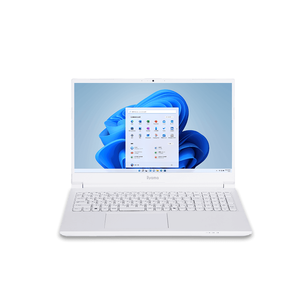 iiyama PC より、ミルキーホワイト色のCopilotキー搭載15型ノートブックを発売