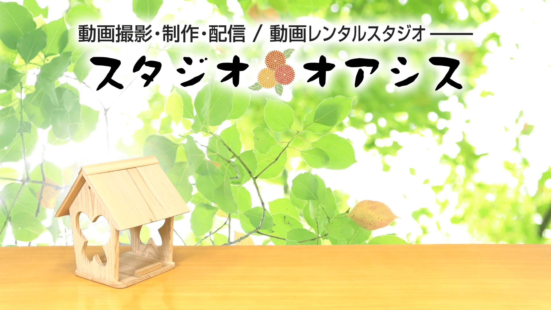 【オープンキャンペーン中】動画スタジオ★オアシス　～動画撮影 ・動画編集 ・動画配信 ・動画レンタルスペースです！！～