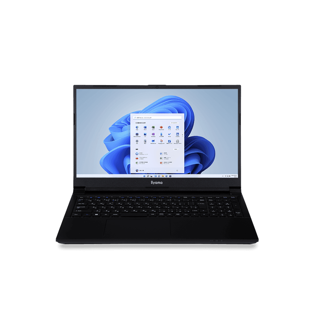 iiyama PCより、モバイル向け第12世代インテル® Core™ プロセッサー搭載15型BTOノートパソコンを発売