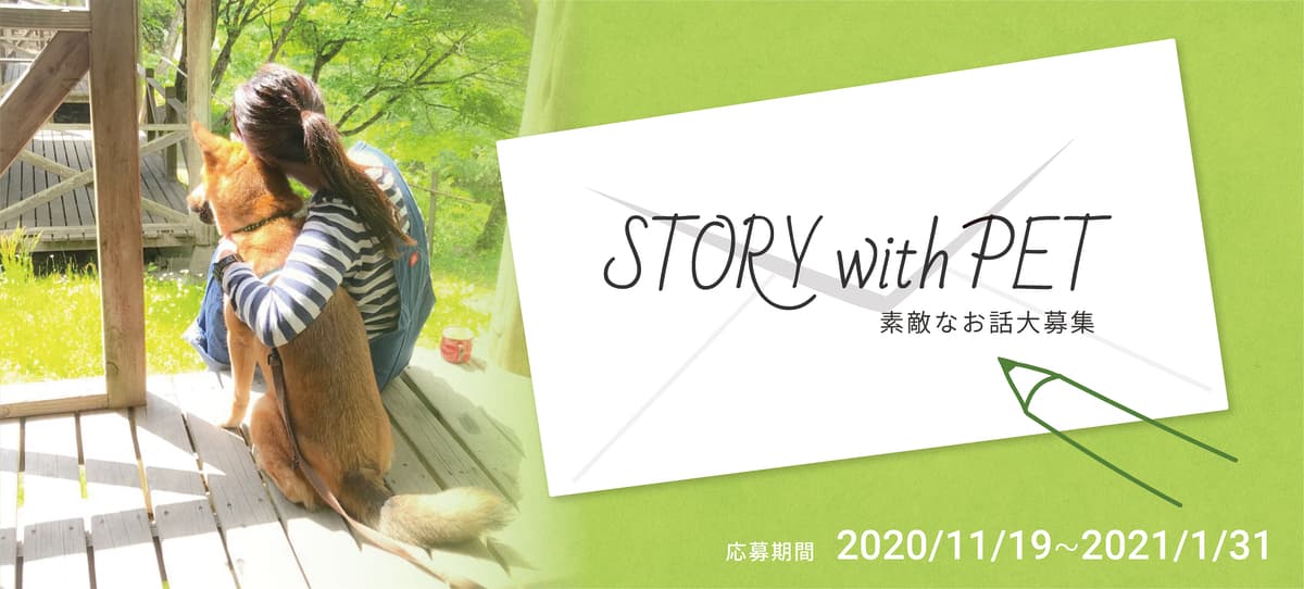 大募集！「ペットへの想い」 1投稿につきアニドネが500円を寄付『STORY with PET』 ～1月末まで