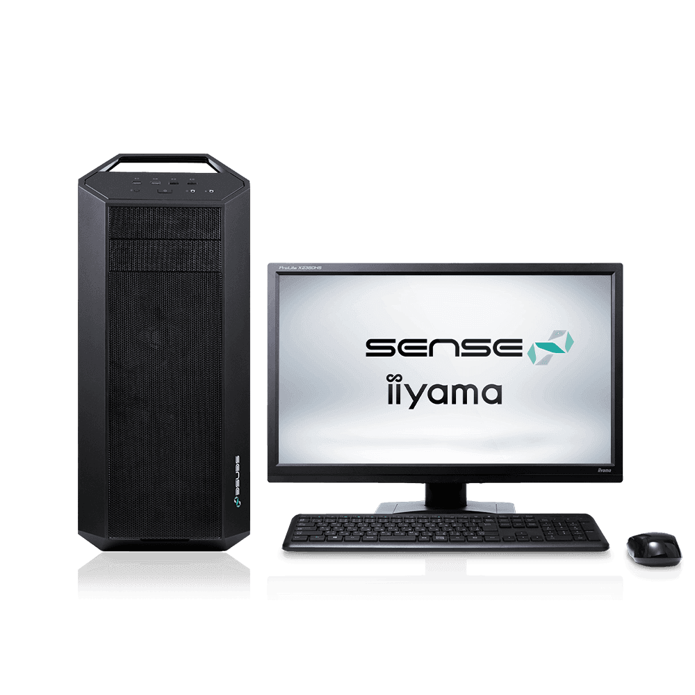 iiyama PC「SENSE∞（センス インフィニティ）」より、AMD Ryzen™ プロセッサーを搭載した『ハイエンドCG・VFX向け』CGWORLDコラボパソコン発売！