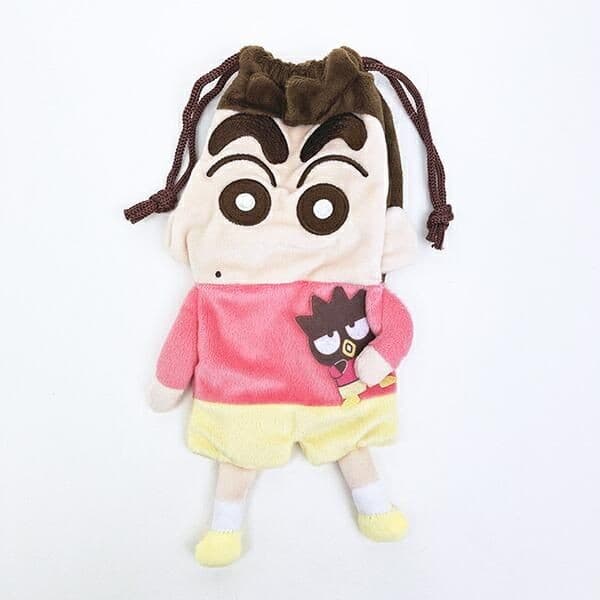 サンリオ×クレヨンしんちゃんコラボ!可愛いが大渋滞のぬいぐるみ巾着。