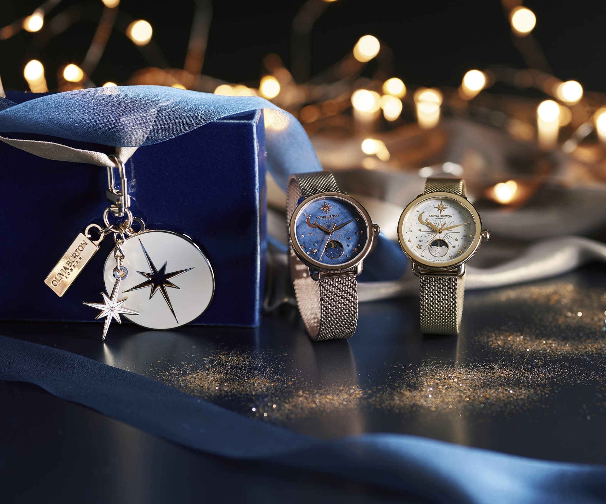 月と星がきらめくオリビア・バートン新作腕時計3コレクション登場 / 幻想的な「ムーンフェイズ」、秋色ウォッチ「Mini Grove」、ジュエリーライクな「Finery」、10月17日(金)発売