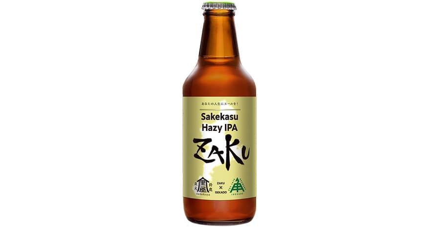 【三重県・ISEKADO】三重の銘酒「作」の酒粕を使用した『Sakekasu Hazy IPA ZAKU』を本数限定発売