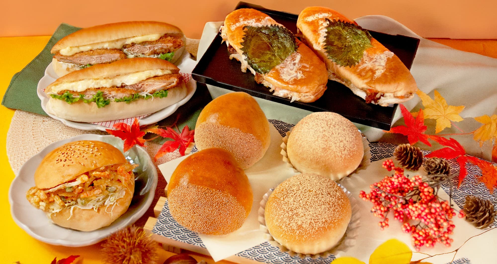 パンで味わう『日本の秋』!ペンギンベーカリーが 『旨し!和風フェア』を開催