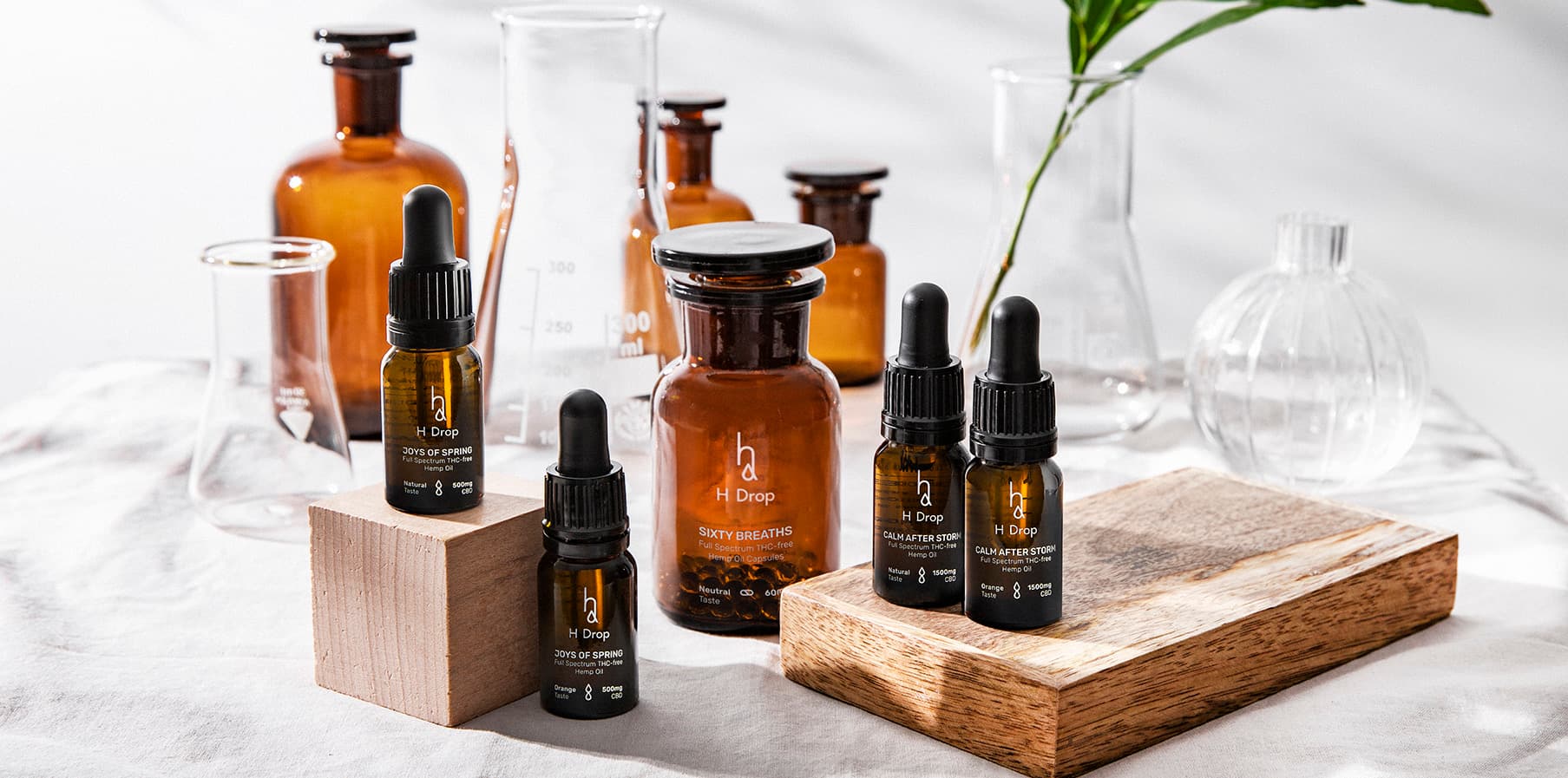 【H Drop Japan】ペット用CBDオイル、CBDカプセルの販売決定!