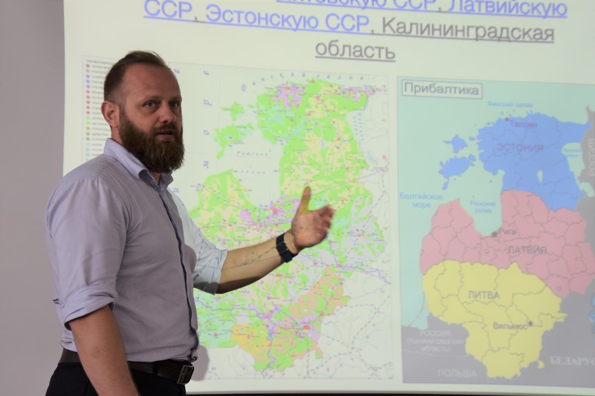 【名城大学】ビリニュス大学(リトアニア)歴史学部のキリンスカス准教授が都市情報学部で講義