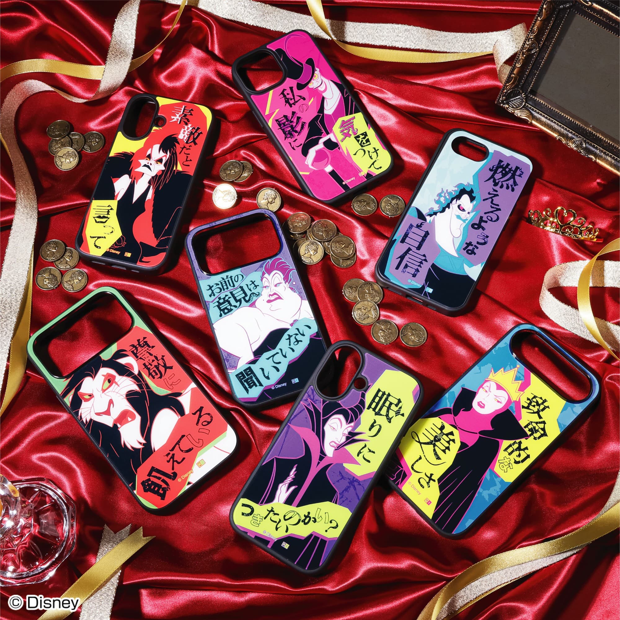 【イングレム】「ヴィランズ」スマホケース 新デザイン登場!【9月下旬より順次発売】