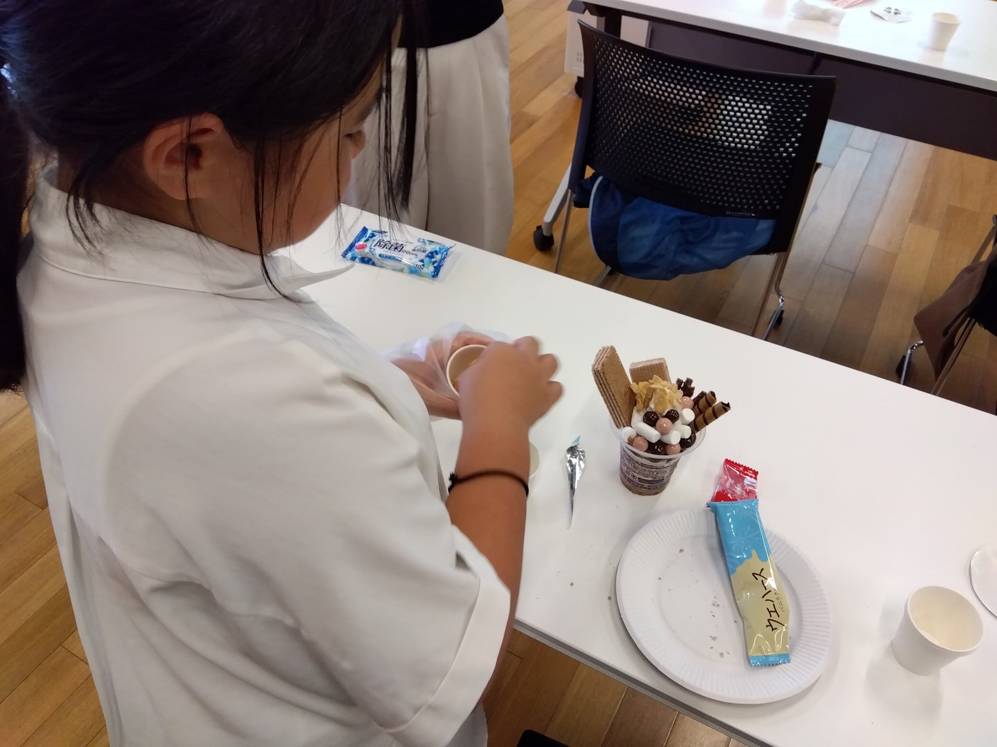 ライフ×森永製菓「オリジナルアレンジパフェ作り&手書きPOP作成講座」を開催!