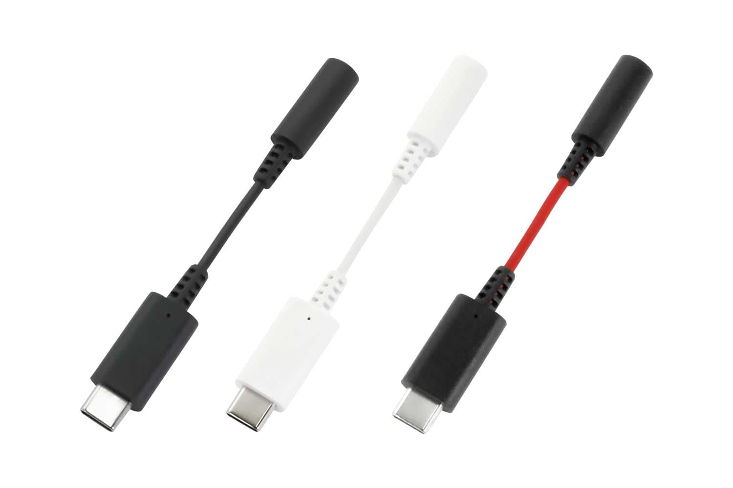 3万回の折り曲げに耐える！ USB Type-C - 3.5mmステレオミニ変換アダプター、オウルテック「OWL-CBCF3502」