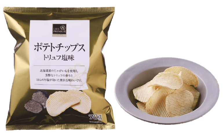 “ライフプレミアム”より今だけの贅沢な味わい 「ポテトチップス トリュフ塩味」を期間限定販売