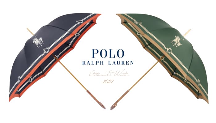 【新作】秋の装いを華やかにするポロラルフローレン（POLO RALPH LAUREN）の雨傘をご紹介【 ムーンバット 公式オンラインショップ】