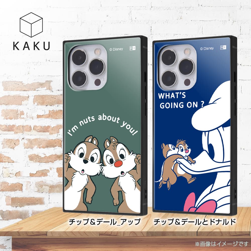 【イングレム】 四角い形が特徴のスマホケース"KAKU"に「チップ&デール」デザインの新絵柄が登場！【7/1発売】