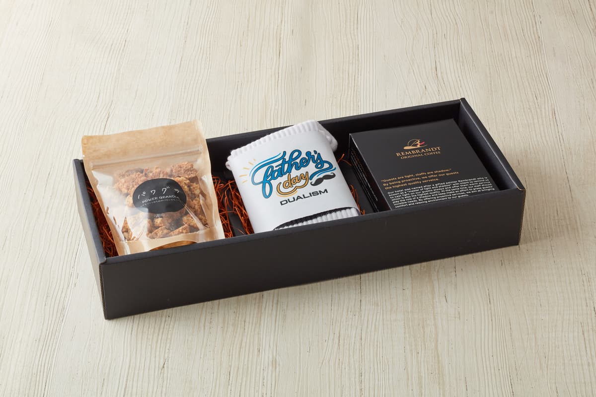 限定30個父の日ギフト「カラダもココロもカッコイイ」お父さんへ ひと箱に思いを込めて