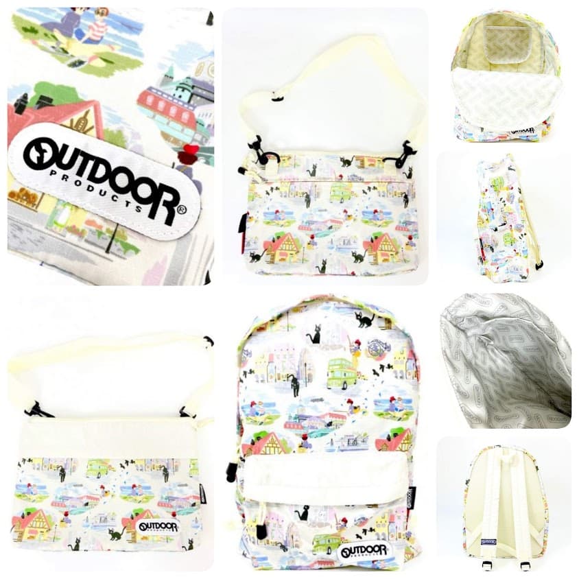 魔女の宅急便のあの素敵すぎる街並みがサコッシュになっていただと?!これはもう鼻歌まじりでお散歩しちゃうでしょ☆