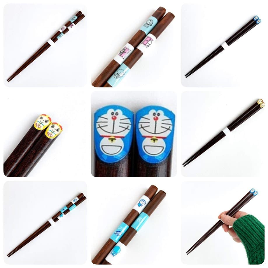 どこがドラえもん…?と思ったらいた!大人にこそ使ってほしい☆そんなドラえもん箸を発見!