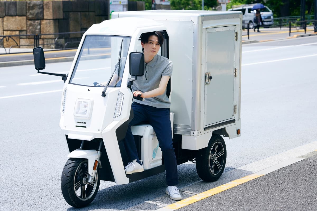 折りたたみ電動バイクのシェアリングサービス「Shaero」が配送用小型EVシェアリングの運用テストを開始