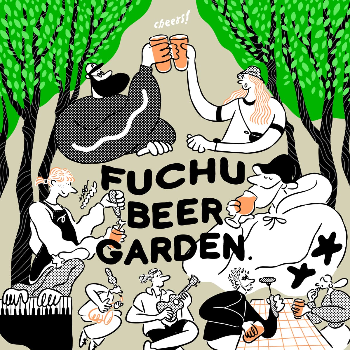 【7/28実施】府中駅前でのFUCHU BEER GARDEN を開催しました！