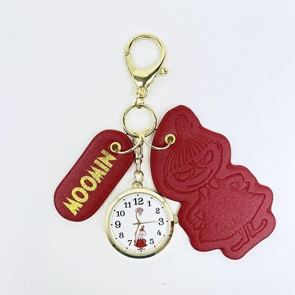 高級感満載!大人にぴったりのムーミンレザーチャームウォッチ。