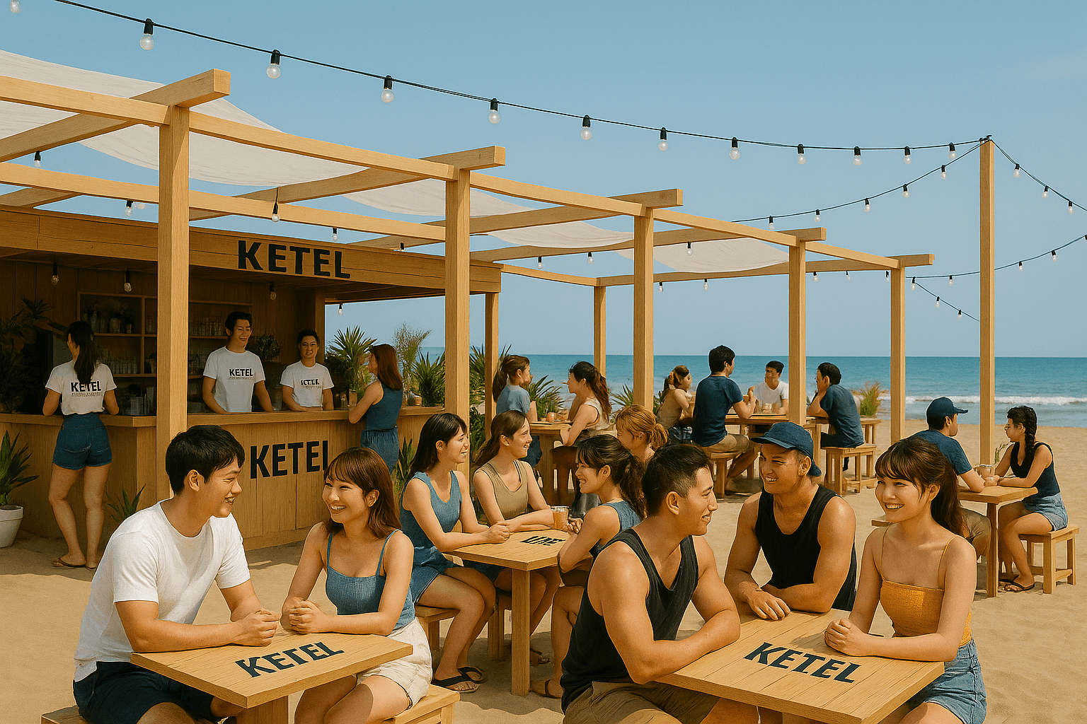 “500万円から”実現する湘南エリア「海の家タイアップ企業」を急募!