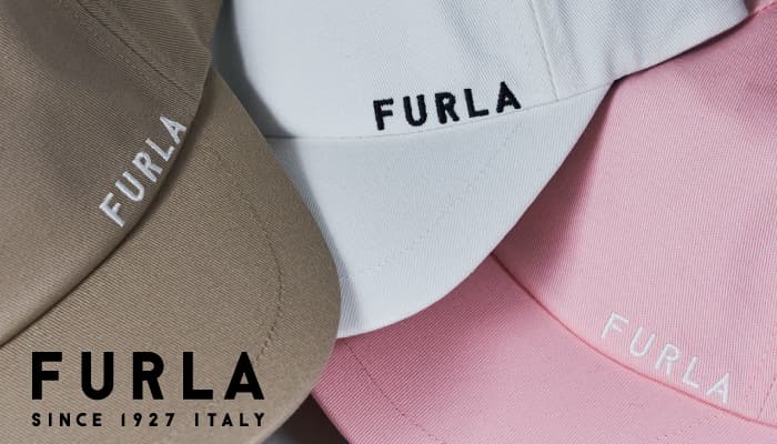 キレイめにもカジュアルにも合わせられるFURLA(フルラ)のキャップが登場ーMOONBATー