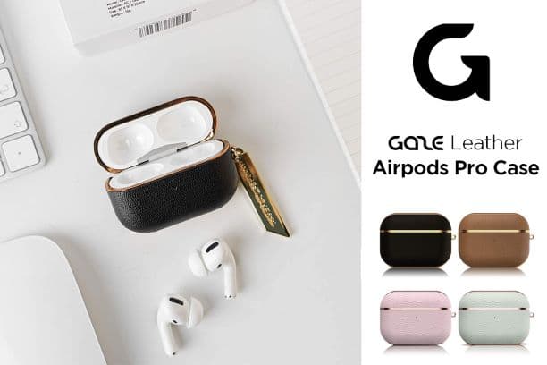 GAZE、ハイセンスなAirPods Proケース発売、本革とメタリックポイントがスタイリッシュ