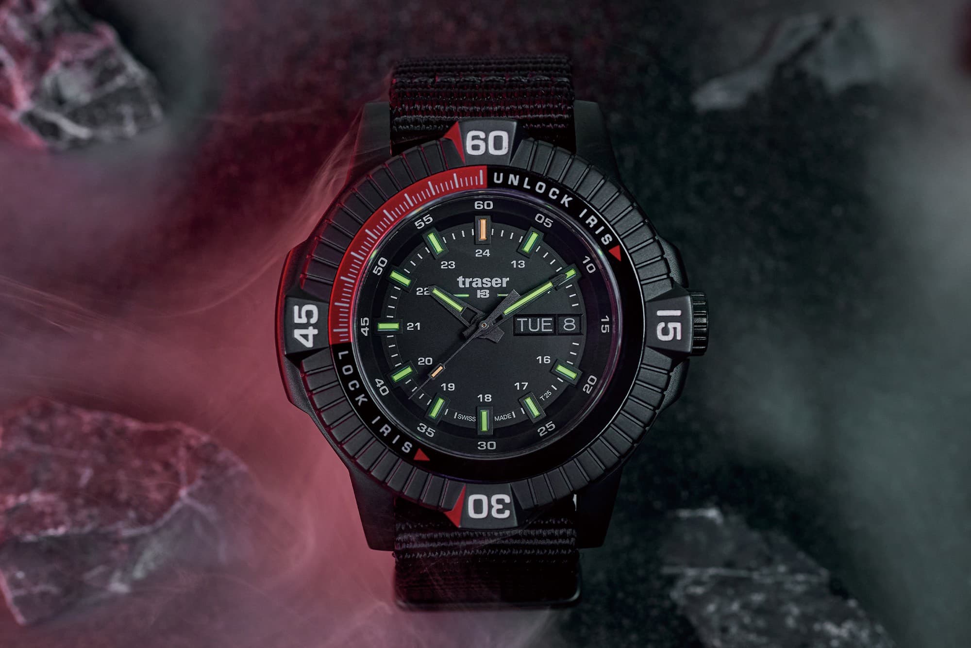 全世界300本限定のスイス製ミリタリーウォッチ「トレーサー」P99 Tacticalの新モデル「P99 Iris Tactical Limited Edition」