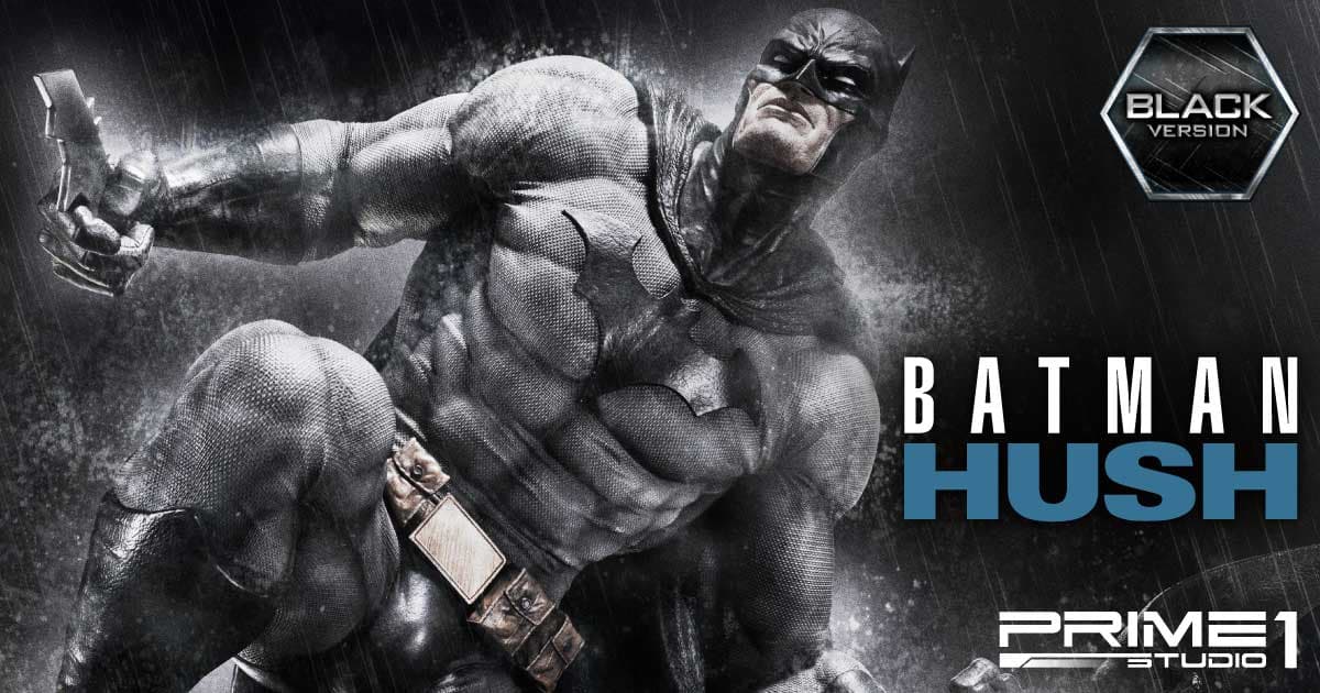 全世界限定 300 個生産！ 名作アメコミ『BATMAN：HUSH』のカバーアートを再現したバットマンを立体化！