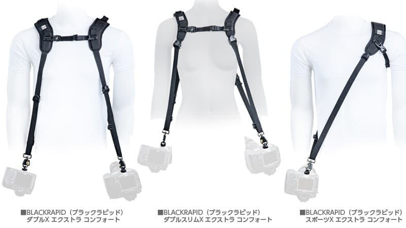 速写と快適さを兼ね備えたストラップを提供するブランド「ブラックラピッド(BLACKRAPID)」よりカメラハーネスなど3種をリニューアル発売!
