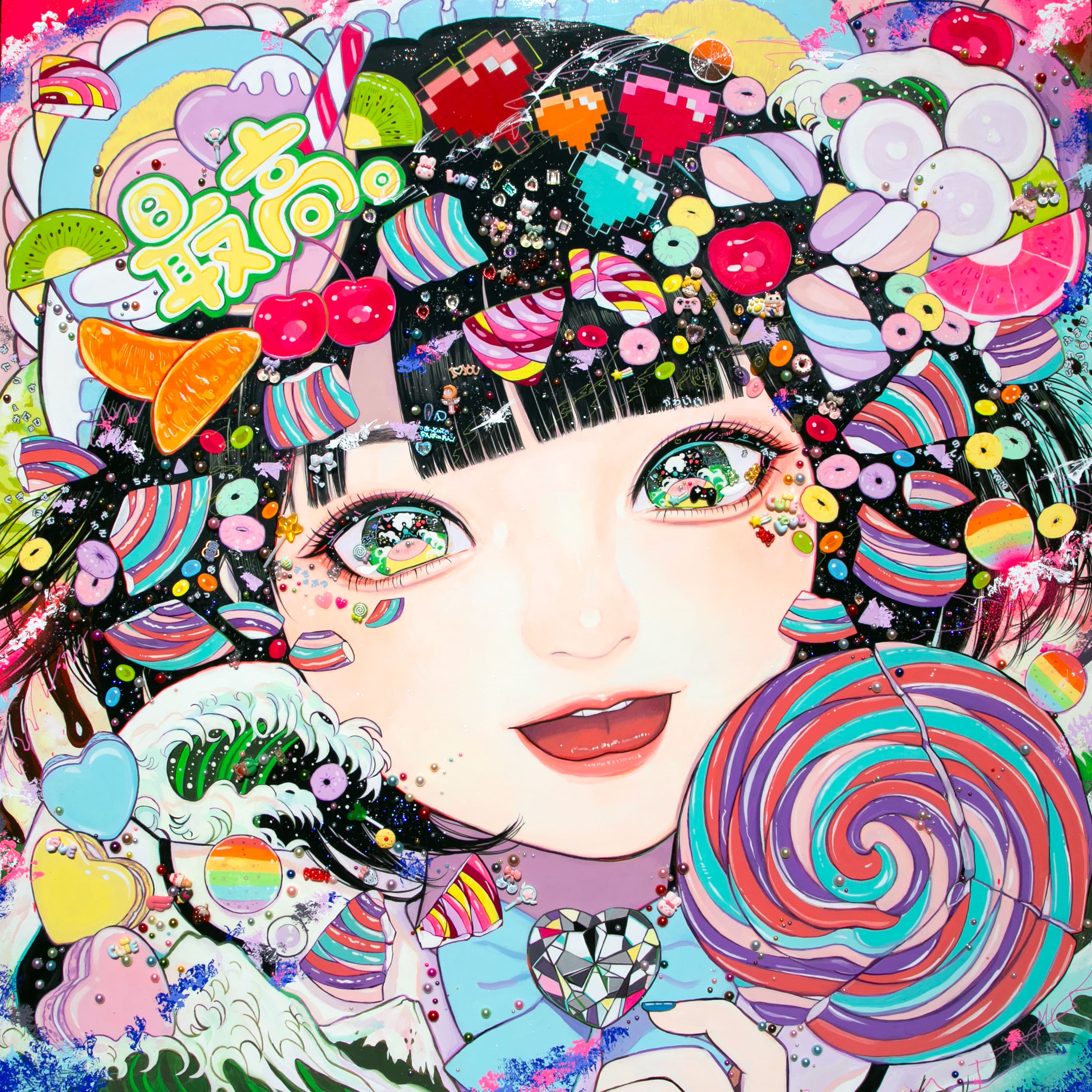 「かわいいを追求する。最強の女の子を描く。」巽 千沙都個展「Sugar High」10月11日より10月23日までMEDEL GALLERY SHUにて開催