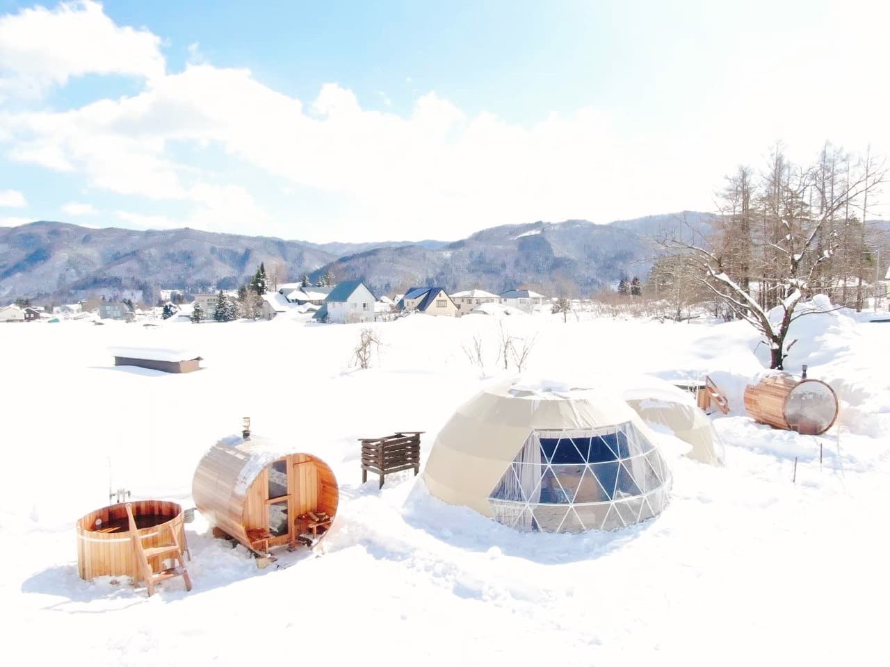 【長野県白馬村初!!】サウナ好き心をくすぐる！？プライベートサウナ付きグランピング施設「From P」 正式オープンのご報告・オープン記念セールプラン販売中！6月30日まで